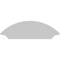Ekena Millwork Arched Architectural Grade PVC Pediment, 28"W x 12"H x 2-3/4"P PEDP028X120ARD00 - alternate 3